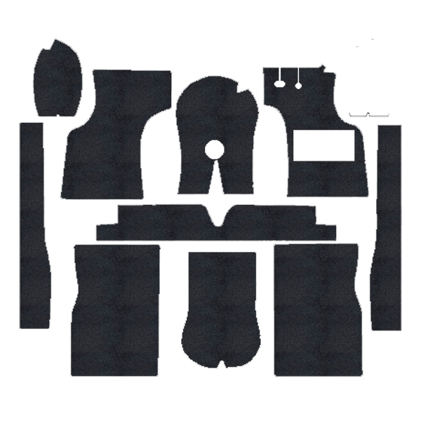 Minor 1960-1971 Full Carpet Set 11Pce